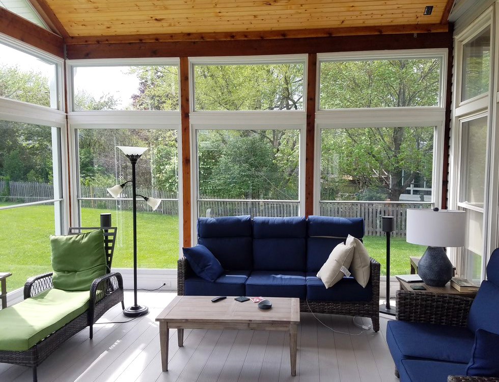 3-season porch interior